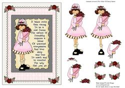 Special Friend Cheryl Seslar Decoupage