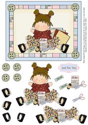 Crafty Lass Topper & Decoupage