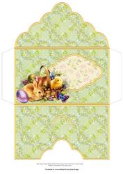 Easter Money Wallet Envelope Easter Basket