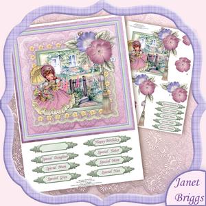 Vintage Belle at Rose Cottage Topper & Decoupage Mini Kit