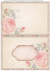 Vintage Pink Roses Insert for Cup423398_68