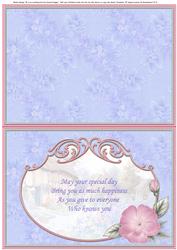 Vintage Cottage Garden Insert for Cup437758_68