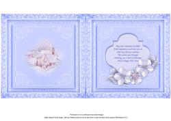 Blue Christmas Church Insert for Cup438665_68