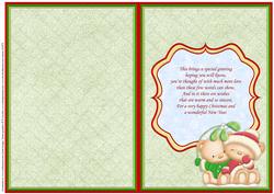 Christmas Mistletoe Kiss A5 Insert for Cup452621_68