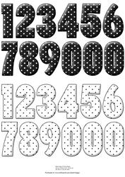 Age Numbers for Create Any Name Computer Card Kit