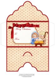 Nativity Noel Christmas Money Wallet