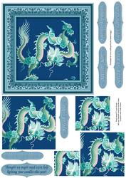 Help with the Candles Dragon Card Topper & Pyramage