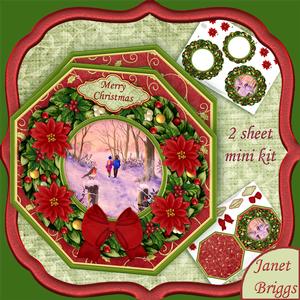 Christmas Wreath Builder Winter Walk Mini Kit