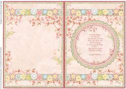 New Baby Girl Insert for Cup484905_68 Vintage Baby Girl