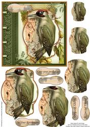 Keep Your Pecker Up Get Well Soon or Birthday Card Topper