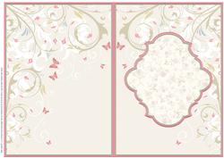 Pink Roses & Blossom Insert for Cup488827_68