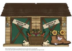 Garden Shed Man Part 1 Shape Card