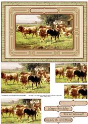 Weve Mooved or You Make the Earth Moove Quick Card