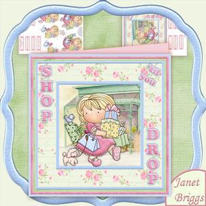 Shop Til You Drop 8x8 Mini Kit & Decoupage