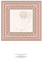 Vintage Lady & Mirror 8x8 Insert for Cup520214_68