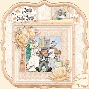 Wedding Get Me to the Church on Time 8x8 Mini Kit