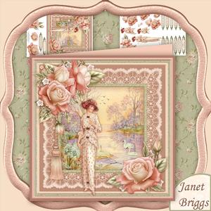 Lakeside Stroll 8x8 Mini Kit & Decoupage