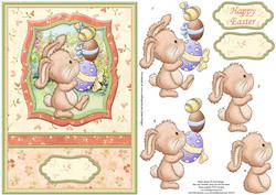 Easter Eggstravaganza Card Topper & Decoupage
