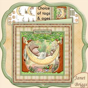 Henry's Hammock 8x8 Mini Kit & Decoupage for Men