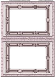 Insert for Pewter Sports Car Pyramage Sheet