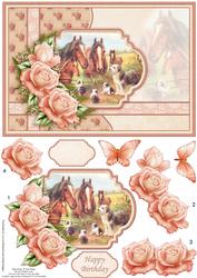 Meet the Family Card Topper & Decoupage