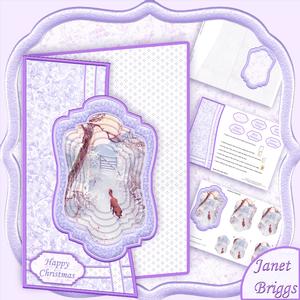 Winter Fox Christmas Curved Over Side Mini Kit & Pyramage