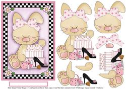 Chic Bunny Topper & Decoupage