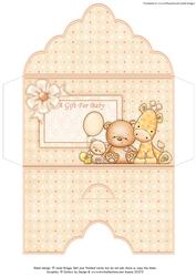 New Baby Toys Money Wallet Gift Voucher Envelope