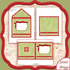 Westie & Bauble Envelope & Insert Mini Kit for Cup565646_68