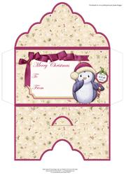 Christmas Money Wallet Santa Stop Here