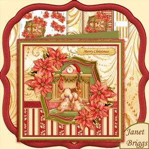 Waiting for Santa Mini Kit with Decoupage