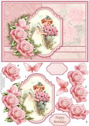 Scent of Roses Card Topper & Decoupage