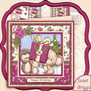 A Little Something Christmas Mini Kit & Decoupage