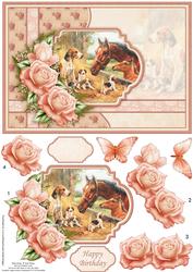 Meet the Family (2) Card Topper & Decoupage