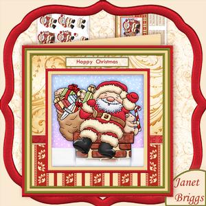 Santas Delivery Christmas Mini Kit & Decoupage