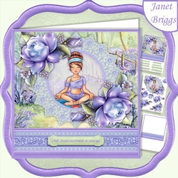 cup588358_68 - Yoga the Mind Easily Goes Blank Mini Kit & Decoupage