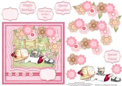 Penny for Your Thoughts Card Topper & Decoupage