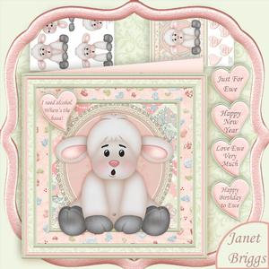 Just for Ewe Valentine Birthday Chinese New Year Mini Kit