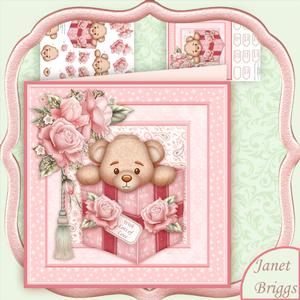 Birthday Gift Mini Kit with Decoupage