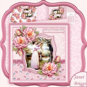 Blossom Time 8x8 Mini Kit & Decoupage