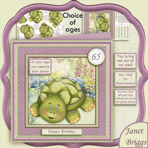 At Your Age You Need to Slow Down 8x8 Mini Kit with Ages