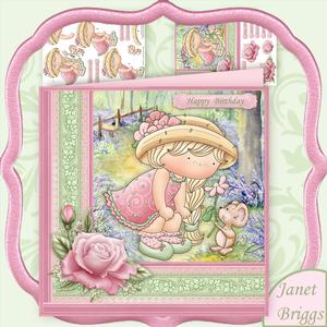 Izzy and Mouse Mini Kit and Decoupage