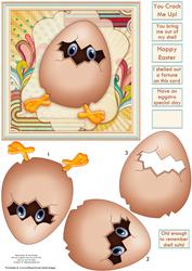 You Crack Me Up Card Topper & Decoupage