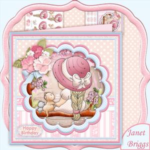 The Purrfect Day 8x8 Mini Kit & Decoupage