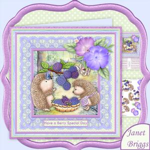 Hedgy Berry Treats 8x8 Mini Kit
