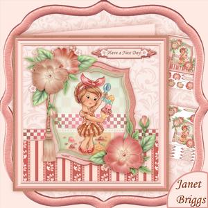 Have a Nice Day 8x8 Mini Kit & Decoupage