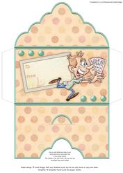 Lottery Winner Money Wallet Gift Voucher Envelope