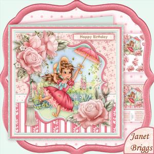 Spring Breeze 8x8 Mini Kit & Decoupage