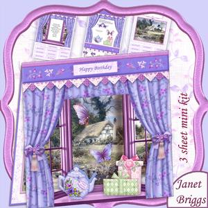 Cottage View Window Aperture 8x8 Mini Kit