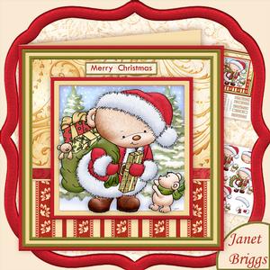 Gimme Gimme Christmas 7.5 Decoupage Mini Kit